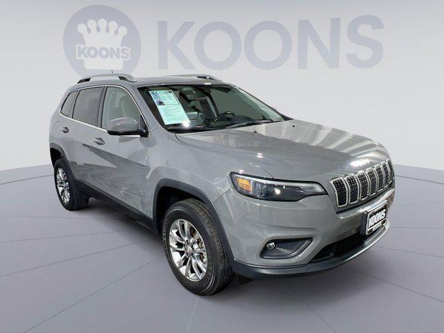 used 2021 Jeep Cherokee car, priced at $21,500
