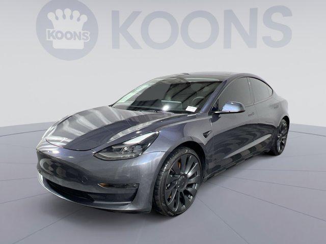 used 2023 Tesla Model 3 car, priced at $30,000