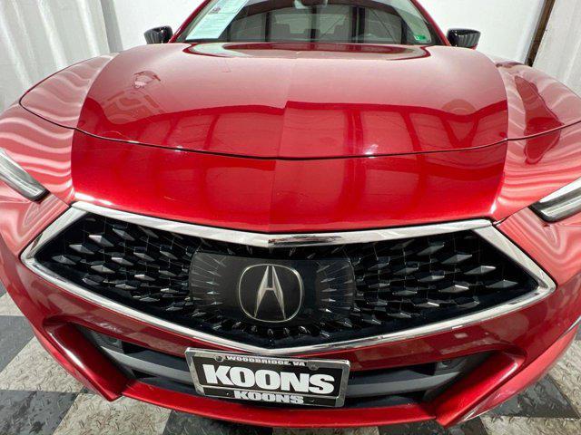 used 2021 Acura TLX car, priced at $23,500