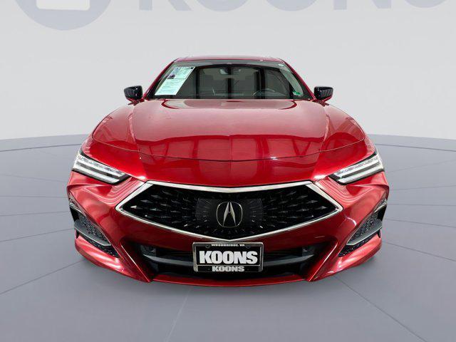 used 2021 Acura TLX car, priced at $23,500