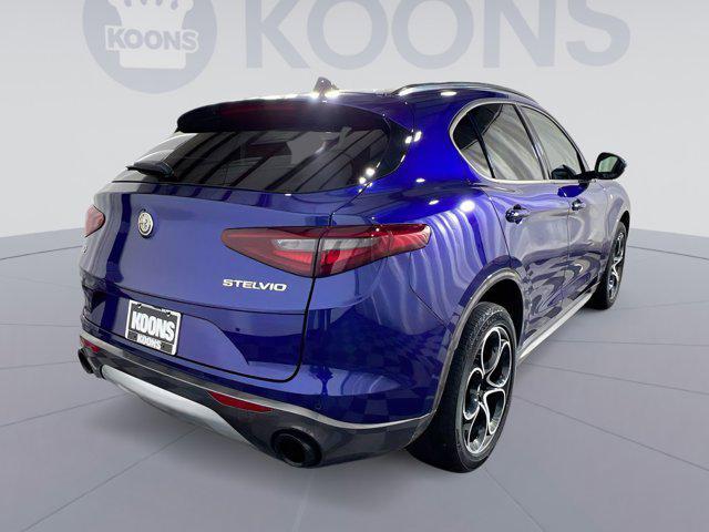 used 2022 Alfa Romeo Stelvio car, priced at $27,500