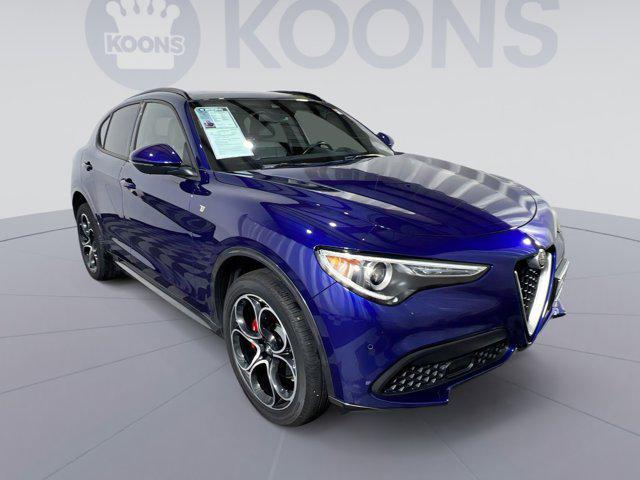used 2022 Alfa Romeo Stelvio car, priced at $27,500