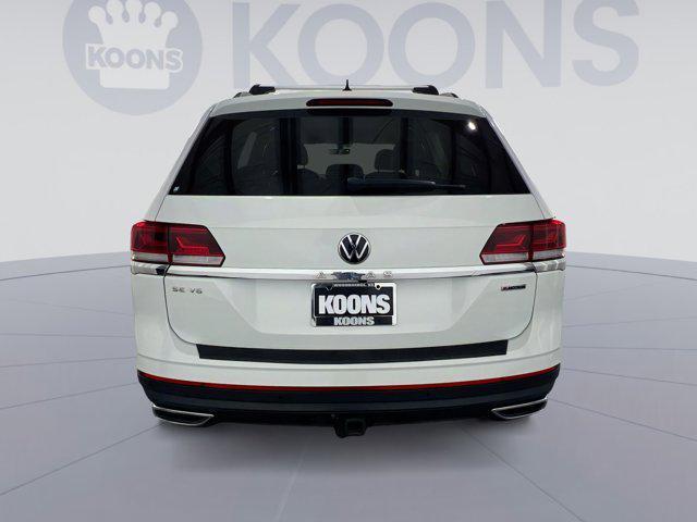 used 2022 Volkswagen Atlas car, priced at $24,000