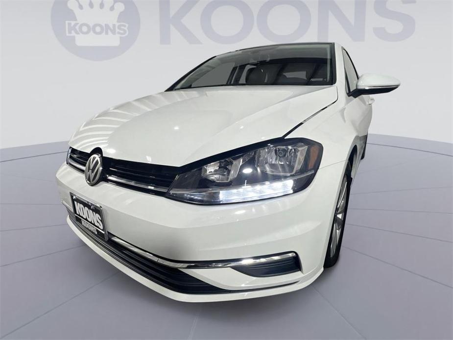 used 2021 Volkswagen Golf car, priced at $18,000