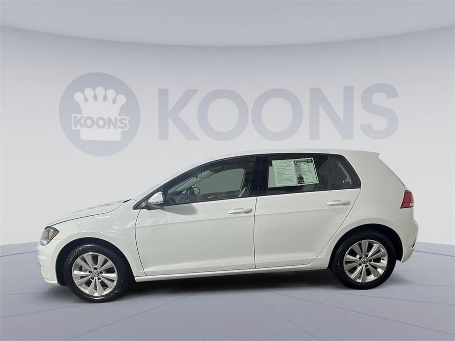 used 2021 Volkswagen Golf car, priced at $18,000
