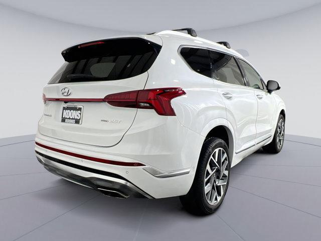 used 2021 Hyundai Santa Fe car, priced at $25,000