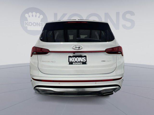 used 2021 Hyundai Santa Fe car, priced at $25,000