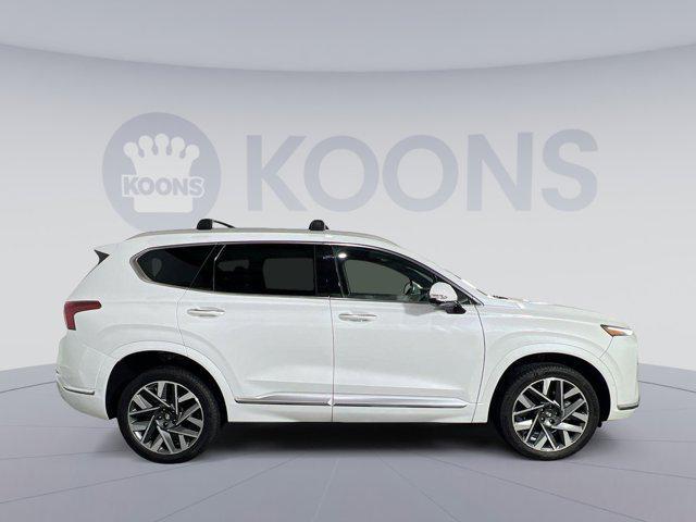 used 2021 Hyundai Santa Fe car, priced at $25,000