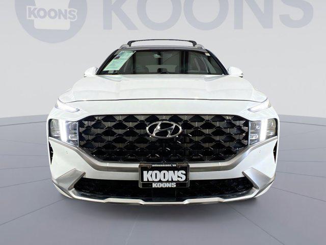 used 2021 Hyundai Santa Fe car, priced at $25,000