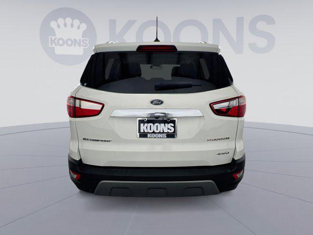 used 2021 Ford EcoSport car, priced at $18,000