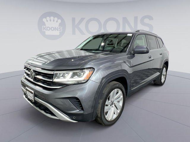 used 2021 Volkswagen Atlas car, priced at $29,000