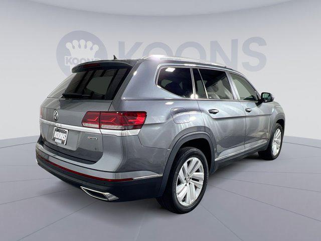 used 2021 Volkswagen Atlas car, priced at $29,000