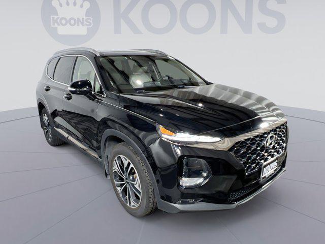 used 2020 Hyundai Santa Fe car, priced at $22,000