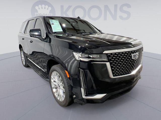 used 2021 Cadillac Escalade car, priced at $58,000
