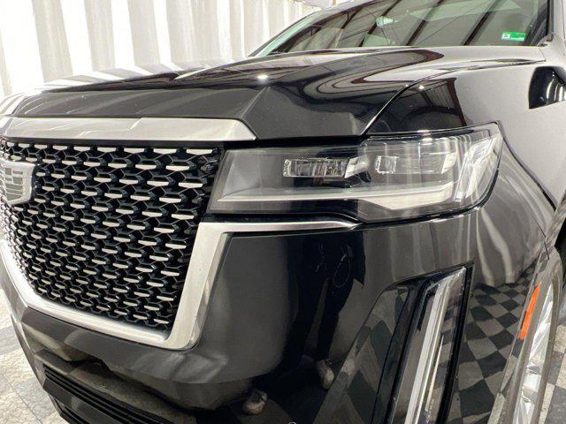 used 2021 Cadillac Escalade car, priced at $58,000