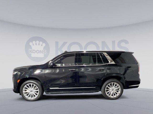used 2021 Cadillac Escalade car, priced at $58,000