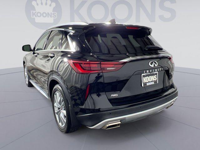 used 2022 INFINITI QX50 car, priced at $27,000