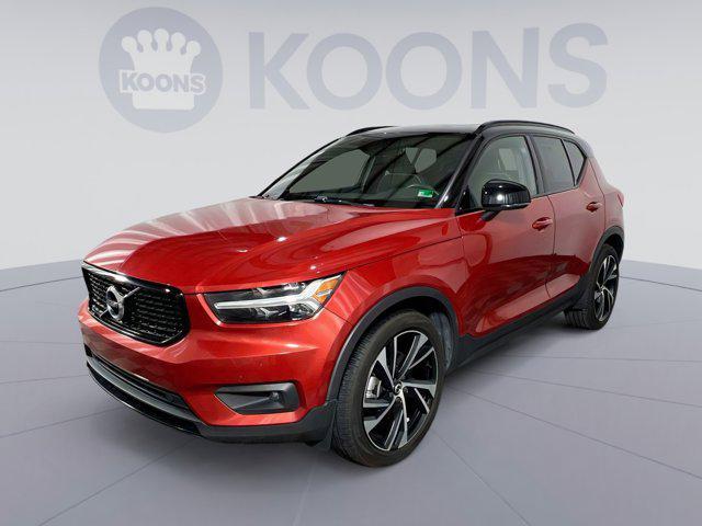 used 2021 Volvo XC40 car, priced at $22,500