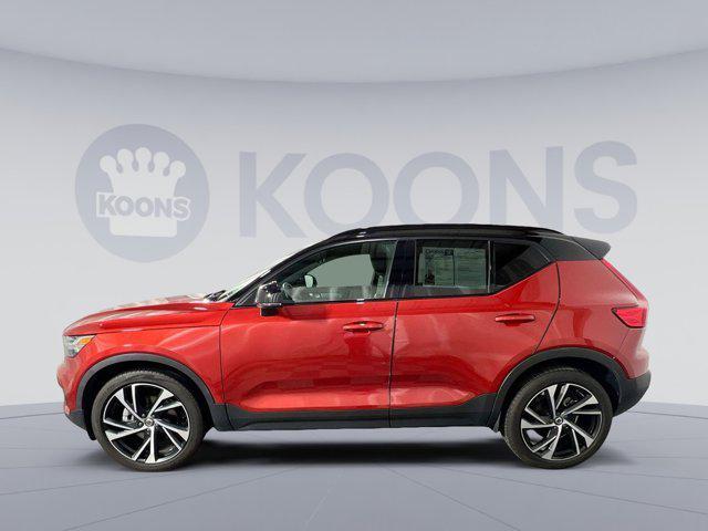 used 2021 Volvo XC40 car, priced at $22,500