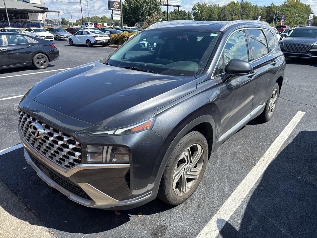 used 2021 Hyundai Santa Fe car, priced at $19,291