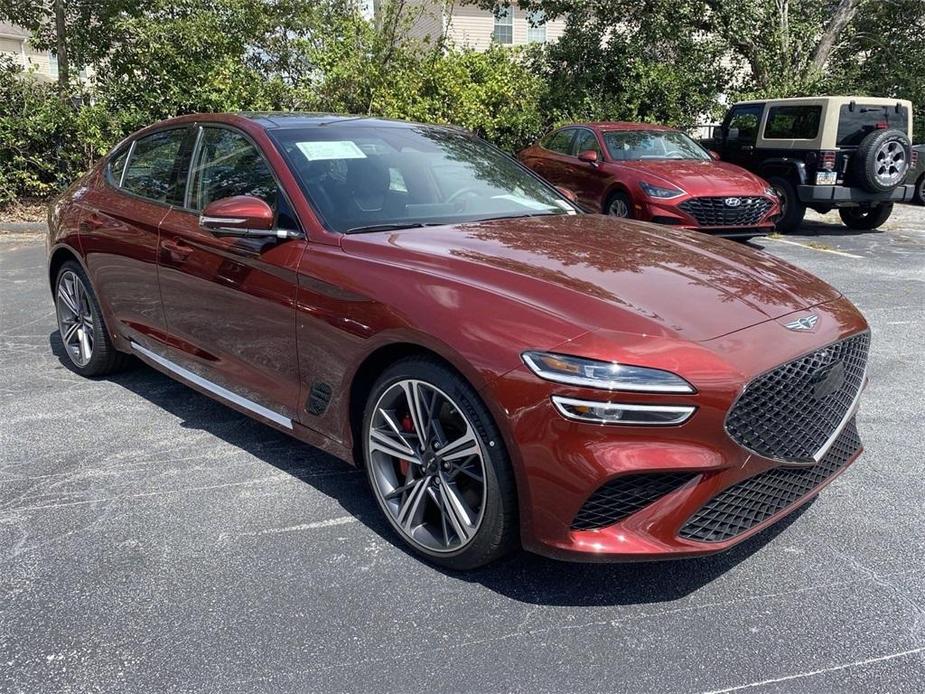 new 2025 Genesis G70 car, priced at $55,329