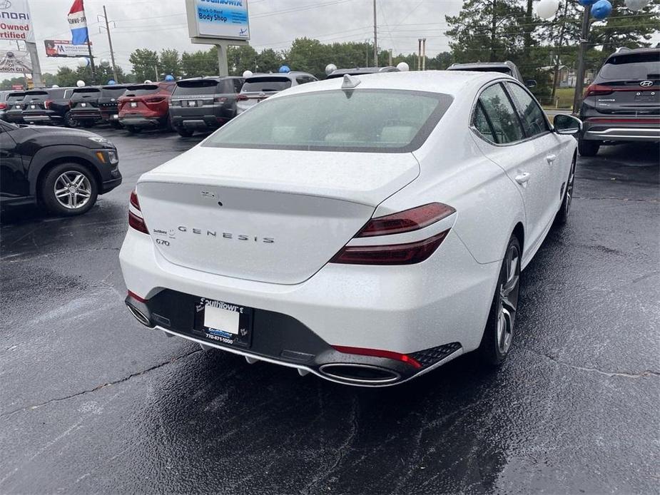 new 2025 Genesis G70 car, priced at $42,879