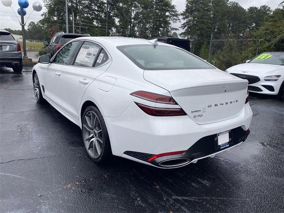 new 2025 Genesis G70 car, priced at $42,879