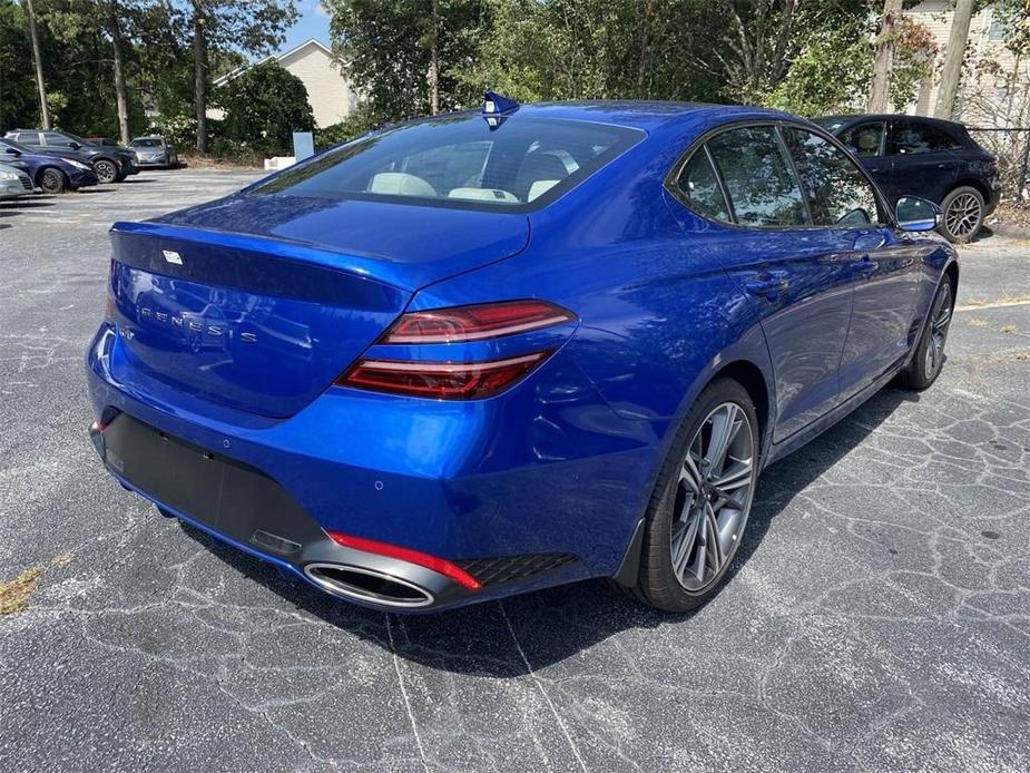 new 2025 Genesis G70 car, priced at $47,030