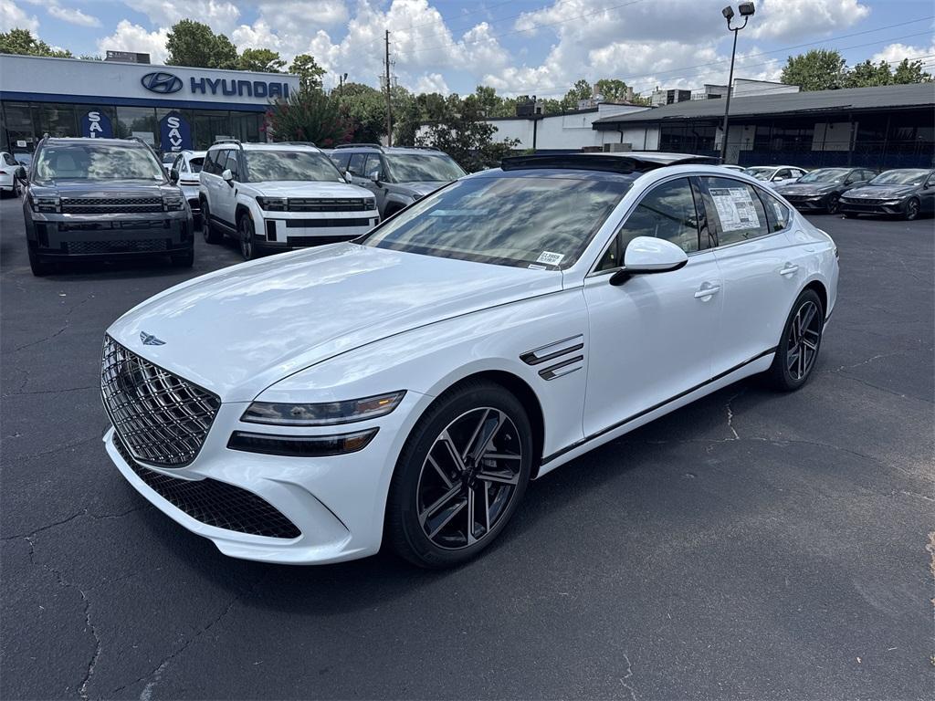 new 2025 Genesis G80 car, priced at $64,265