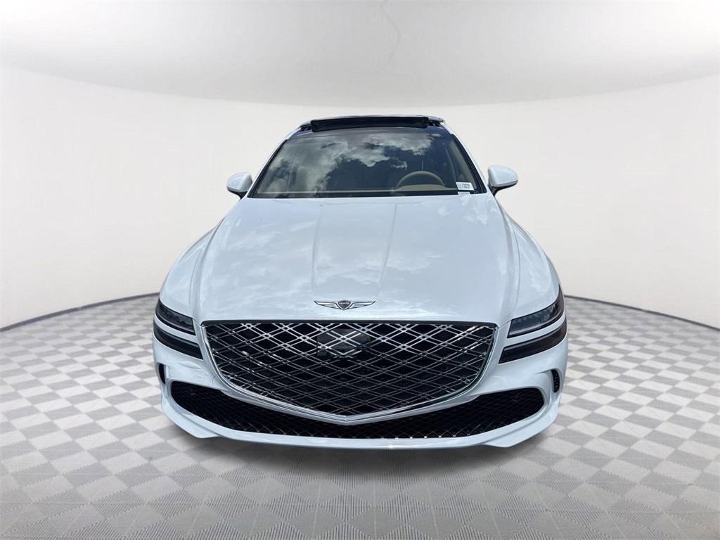 new 2025 Genesis G80 car, priced at $64,265