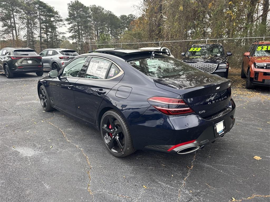new 2026 Genesis G70 car, priced at $56,065