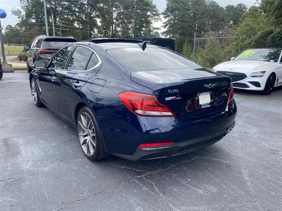 used 2021 Genesis G70 car, priced at $23,981