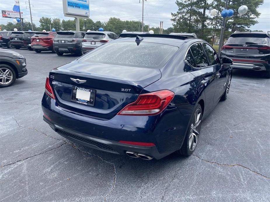 used 2021 Genesis G70 car, priced at $23,981