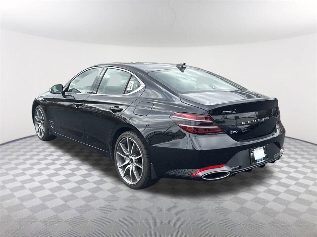new 2025 Genesis G70 car, priced at $44,245