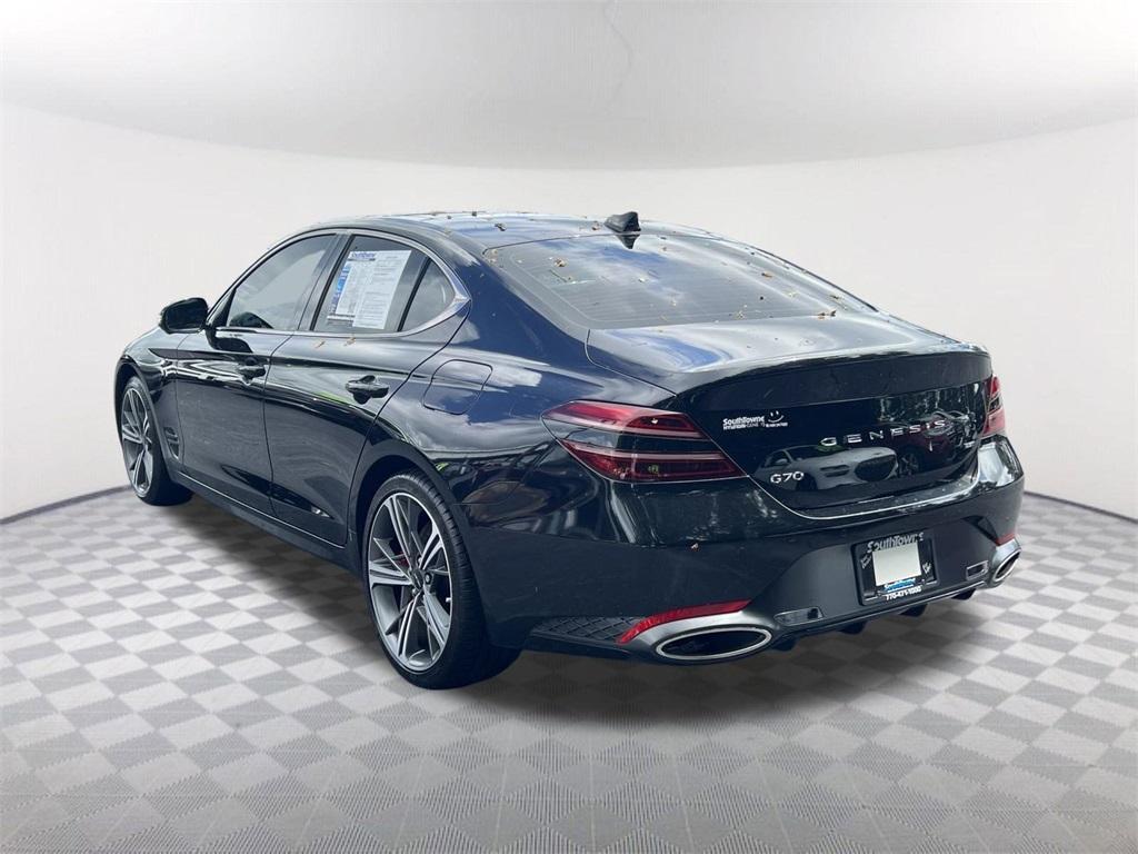 used 2024 Genesis G70 car, priced at $42,491