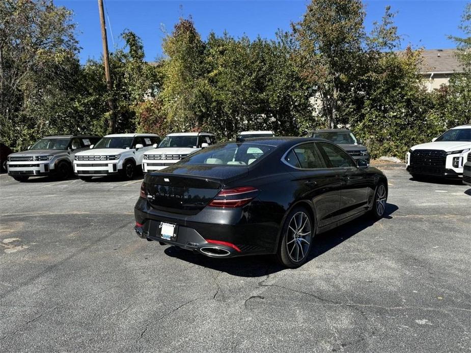 new 2025 Genesis G70 car, priced at $42,583