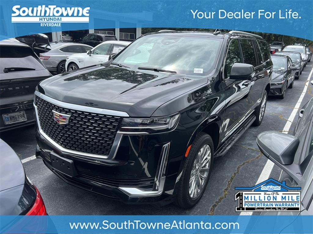 used 2023 Cadillac Escalade ESV car, priced at $69,991