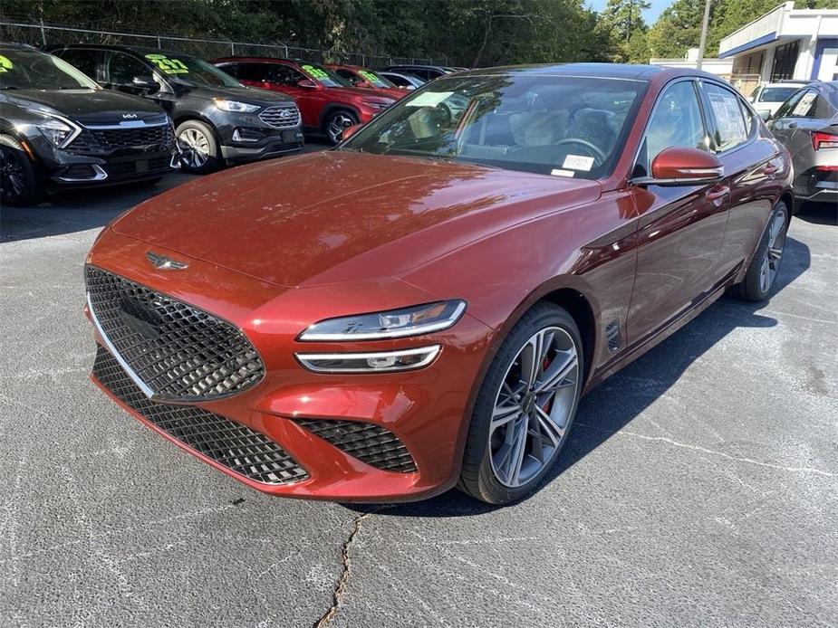 new 2025 Genesis G70 car, priced at $47,152