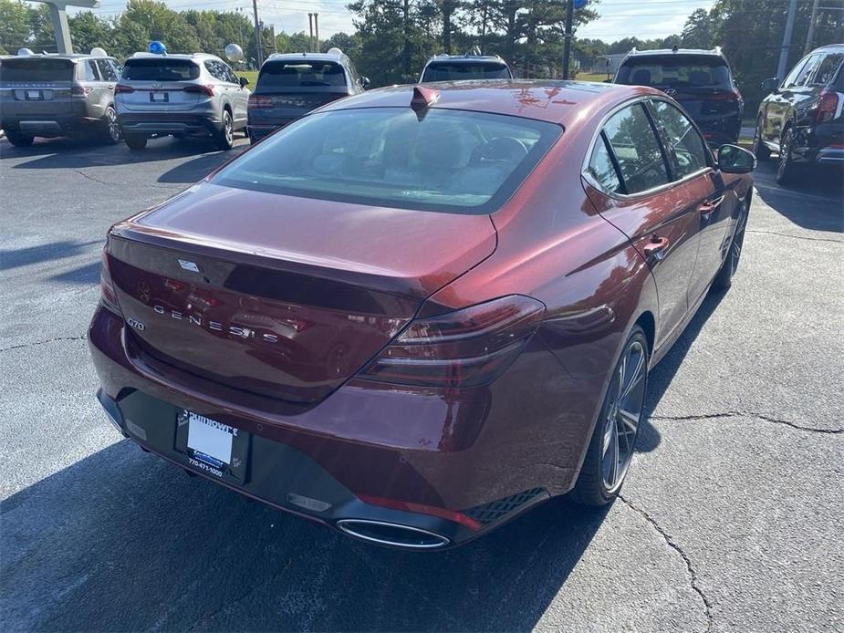 new 2025 Genesis G70 car, priced at $47,152