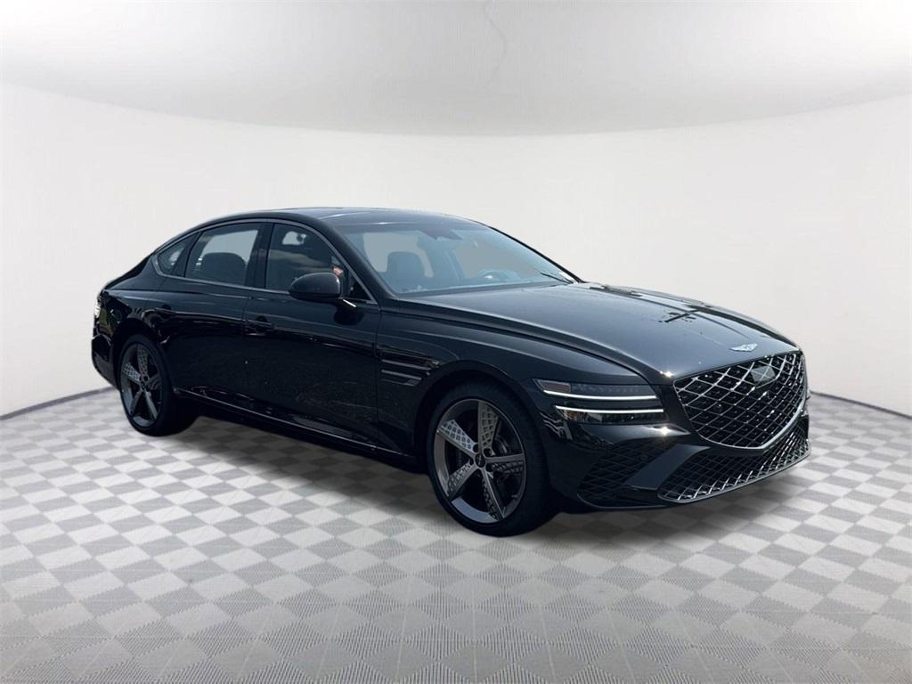 new 2025 Genesis G80 car, priced at $70,835