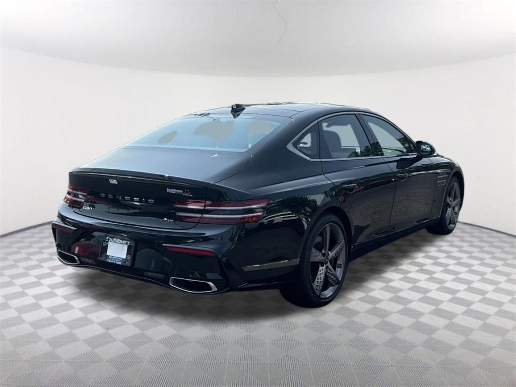 new 2025 Genesis G80 car, priced at $70,835