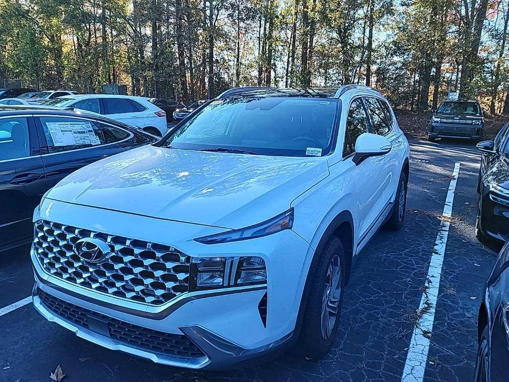 used 2021 Hyundai Santa Fe car, priced at $16,891