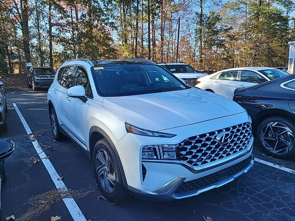 used 2021 Hyundai Santa Fe car, priced at $16,891