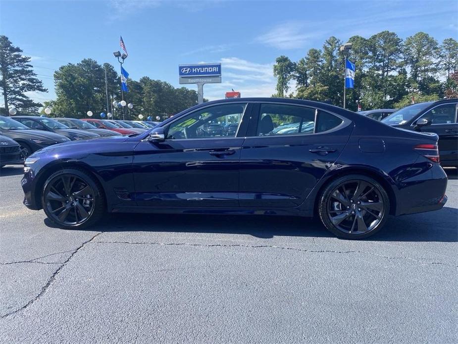 used 2023 Genesis G70 car, priced at $36,892