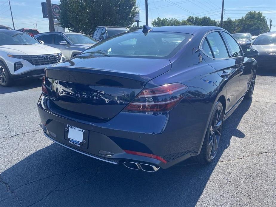 used 2023 Genesis G70 car, priced at $36,892