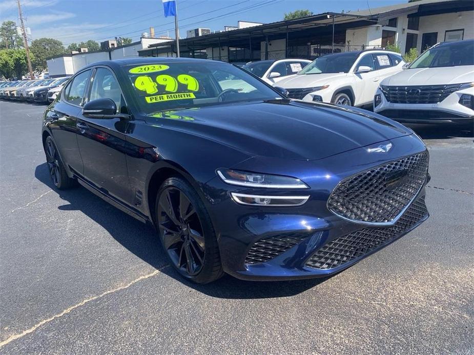 used 2023 Genesis G70 car, priced at $36,892