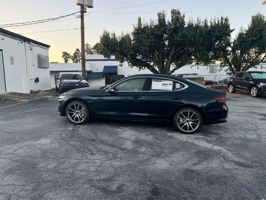 new 2025 Genesis G70 car, priced at $43,204