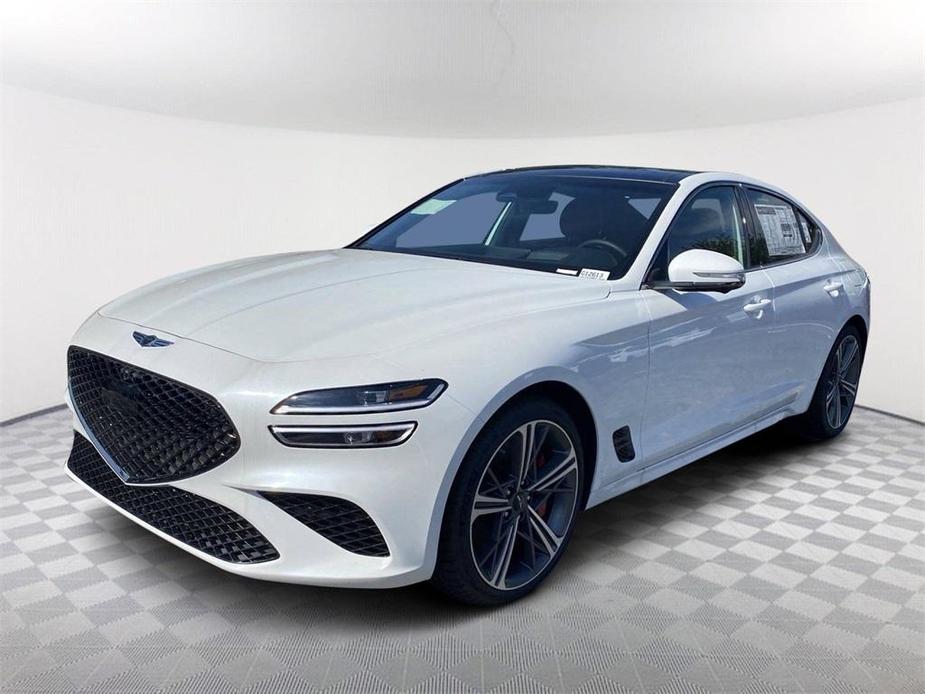 new 2025 Genesis G70 car, priced at $55,460