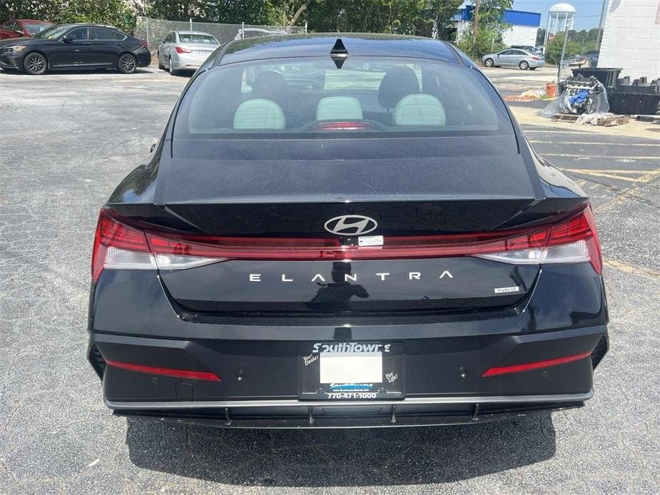 new 2024 Hyundai Elantra HEV car, priced at $29,645