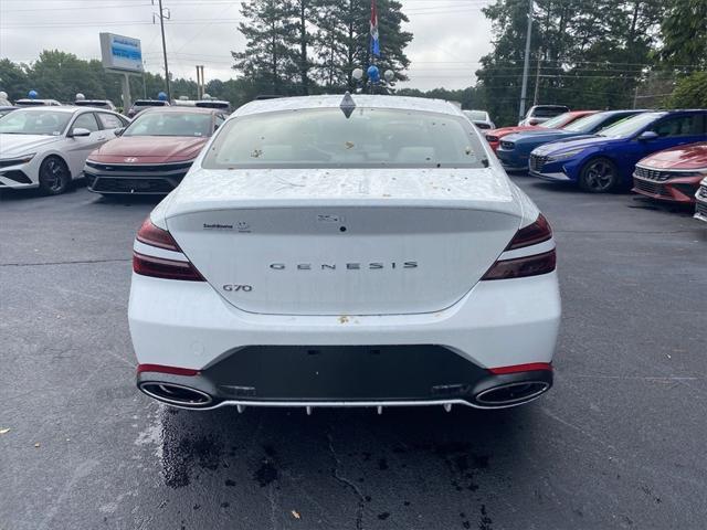 new 2025 Genesis G70 car, priced at $42,995